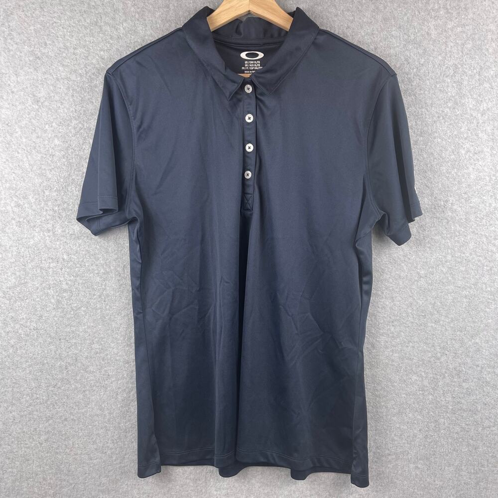 J4500 Oakley Black Collar Shirt size XL